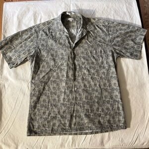 Pierre Cardin Collar Shirt  Casual button front size Medium